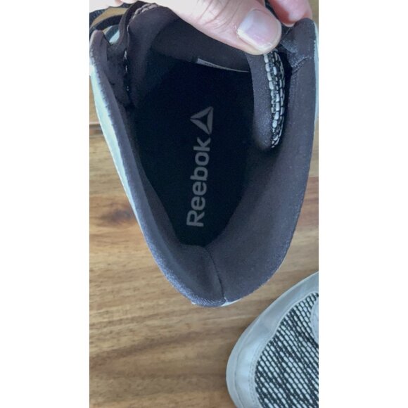 Reebok Boxing Boots shoes, Lace Up Ankle Strap Black/Silver Men’s Size 11 - Picture 4 of 16